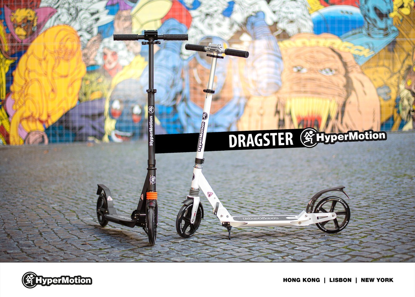 DRAGSTER scooter - black
