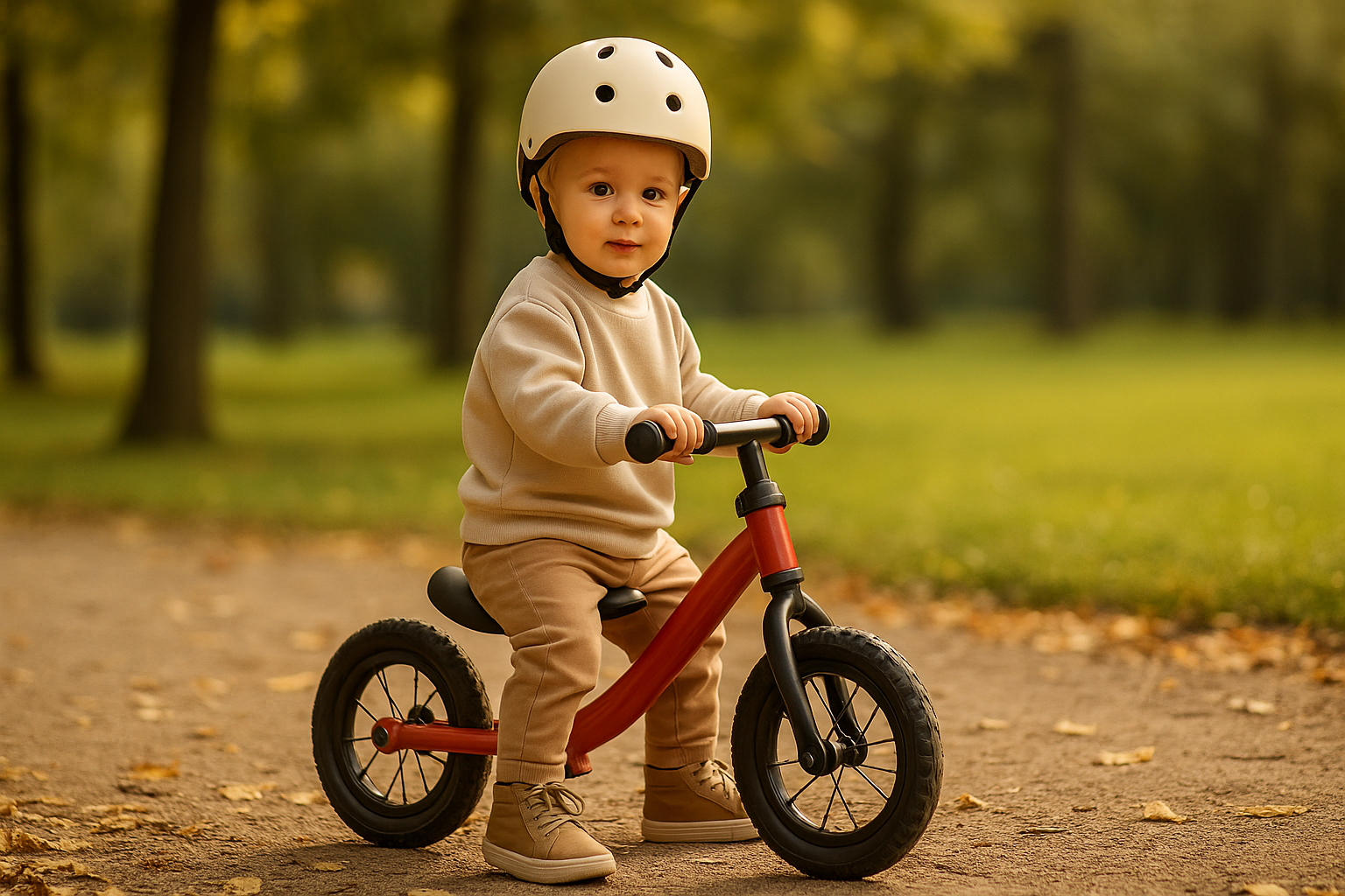 Balance bike for a 2-year-old