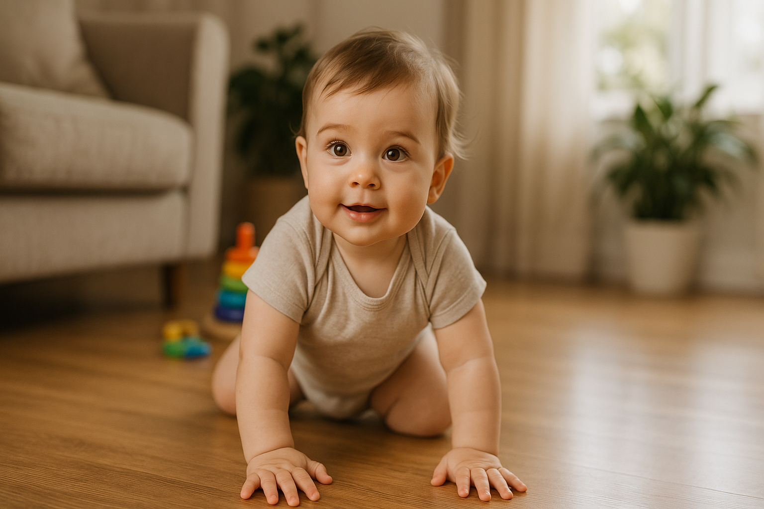 Motor development of a child
