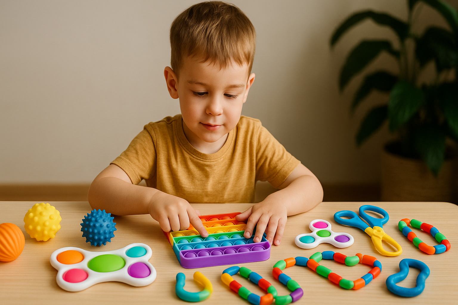 Sensory toys for a 4-year-old