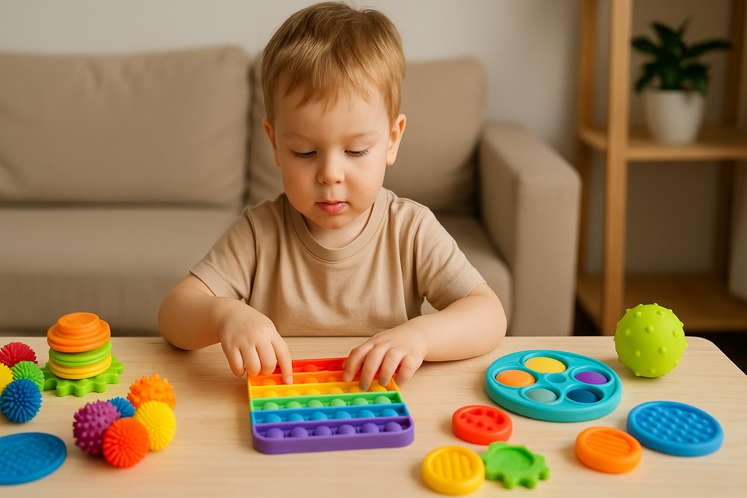 Sensory toys for a 3-year-old