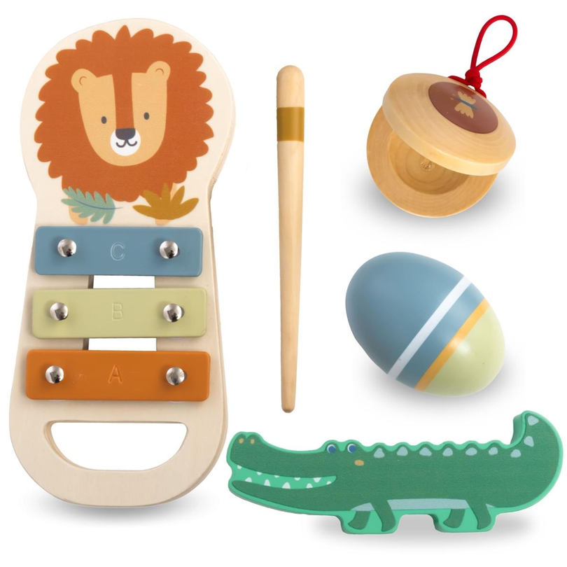 Set of musical instruments Africa