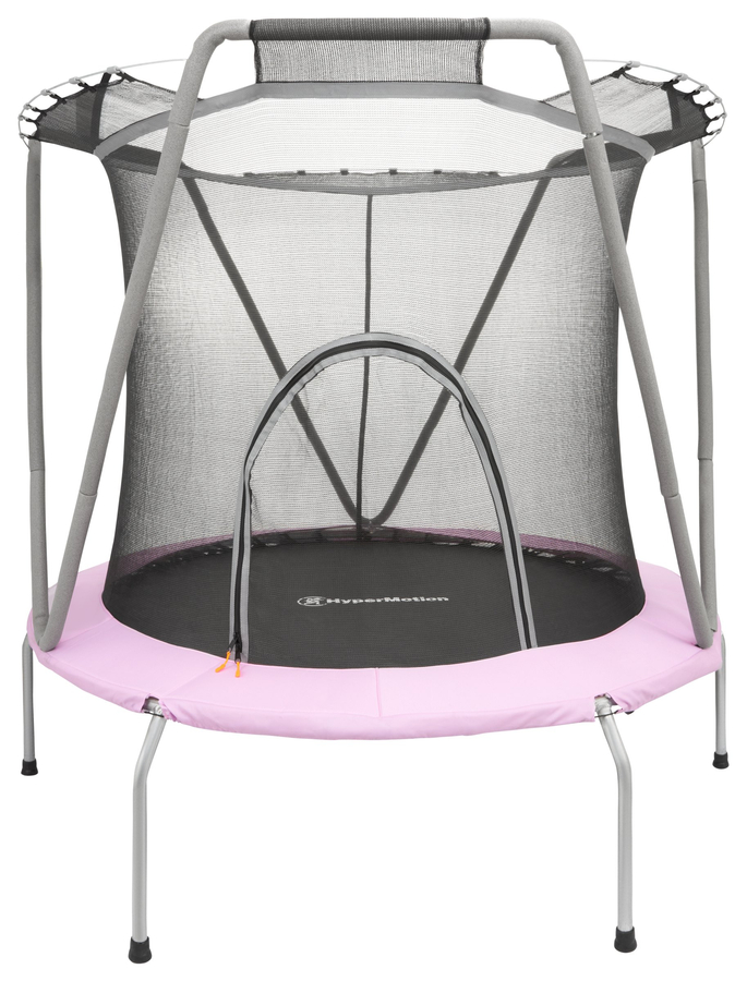 167cm trampoline with safety net - for children 3-8 years - home and garden