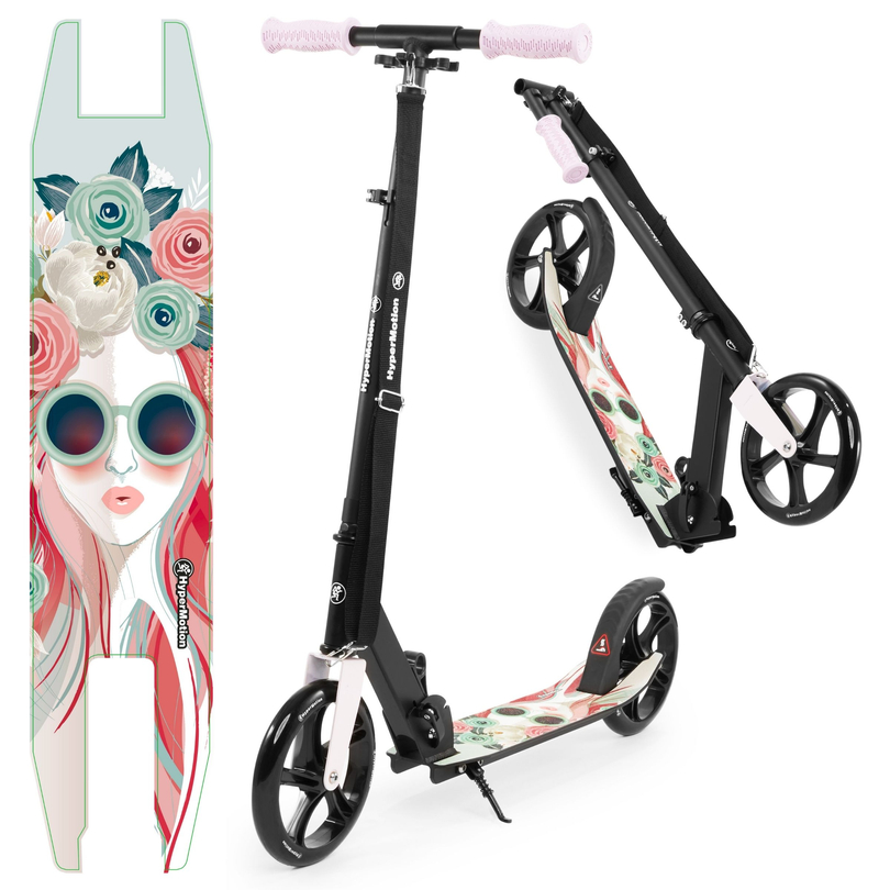 Two-wheeled city scooter VIBE Pink HyperMotion - 100 kg